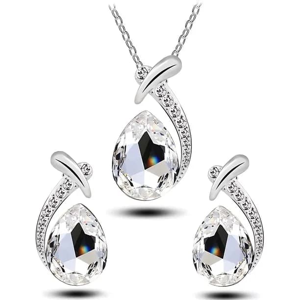 Clearance Under 200 Crystal Jewelry Set Birthstone