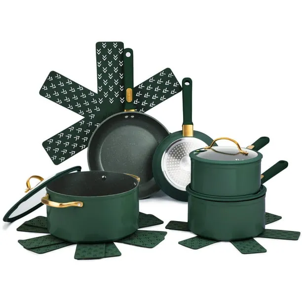 Thyme and Table 12 Piece Ceramic Non Stick Granite