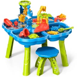 Dinosaur Planet Sand Water Table for Toddlers 4 in - Thumbnail 9
