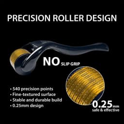 Wells Oil Derma Roller for Beard and Scalp 025MM - Thumbnail 3