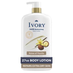 Ivory Body Lotion Notes of Vanilla Scent 27 Fl Oz - Thumbnail 1