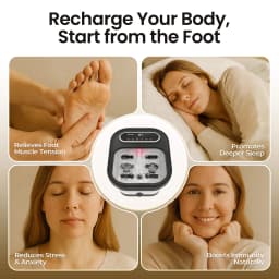 Maxkare Collapsible Foot Spa with Massager and - Thumbnail 6