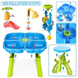Dinosaur Planet Sand Water Table for Toddlers 4 in - Thumbnail 5