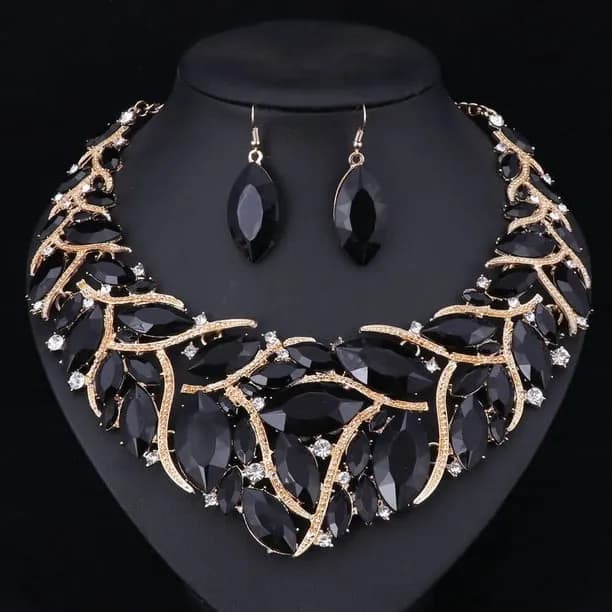 African Beads Jewelry Sets for Women Accessories