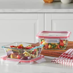 Pyrex Freshlock 10 Piece Glass Storage Set - Thumbnail 6