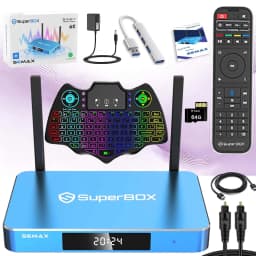Super Box S6 Max Pro 2026 Bundle Full Loaded with - Thumbnail 1