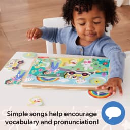 Ms. Rachel Melissa and Doug Wooden Song Peg Puzzle - Thumbnail 6