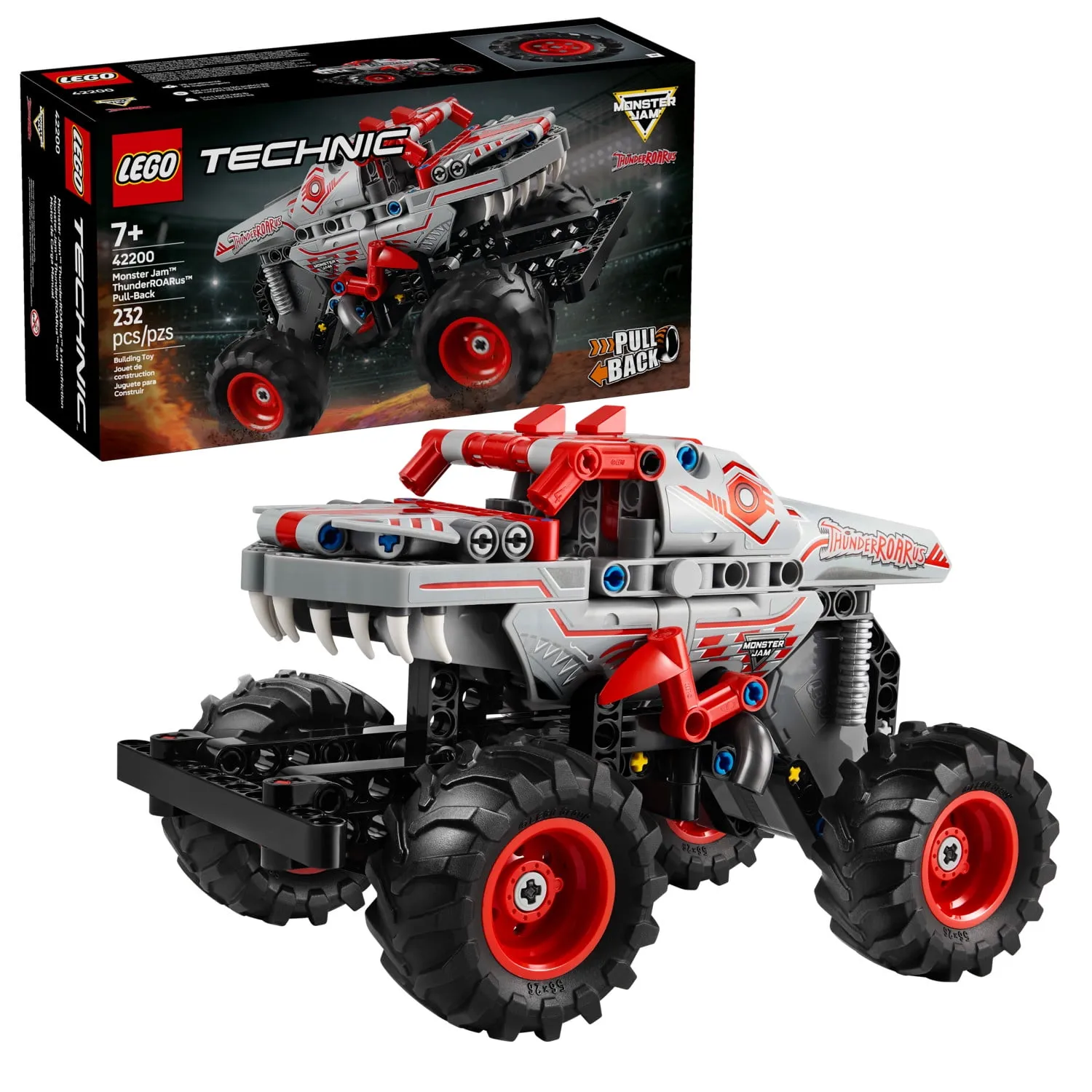 Lego Technic Monster Jam Thunderroarus Pull Back