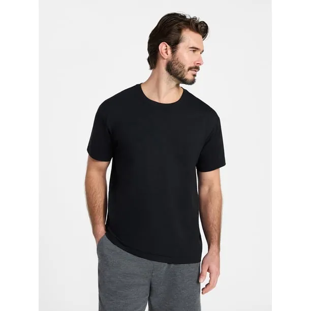 Men's and Big and Tall Tri Blend Tee with Short
