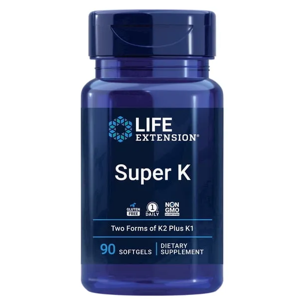 Life Extension Super K Vitamin K Supplement Heart