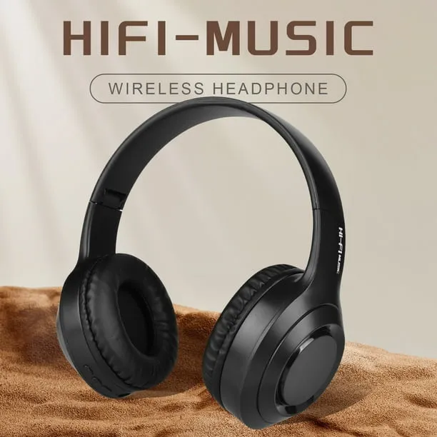 Over Ear Wireless Bluetooth Headphones with
