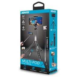 Bower 6 in 1 Multi Selfie Tripod with Smartphone - Thumbnail 3