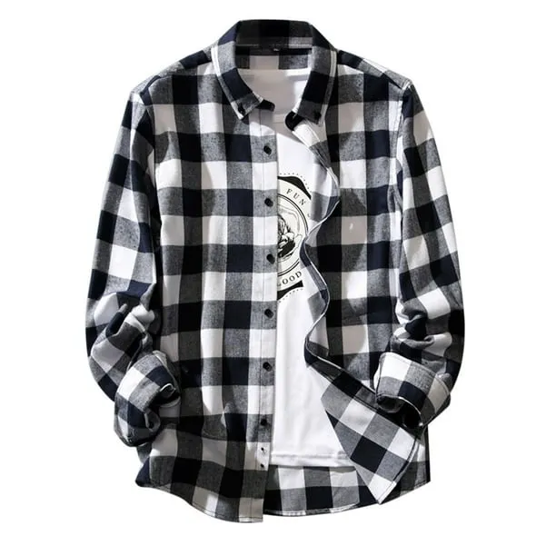 Admvng Men's Shirts Button Down Shirts Regular Fit