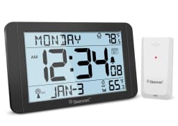 Geevon 108 Atomic Clock with Indoor Outdoor - Thumbnail 1