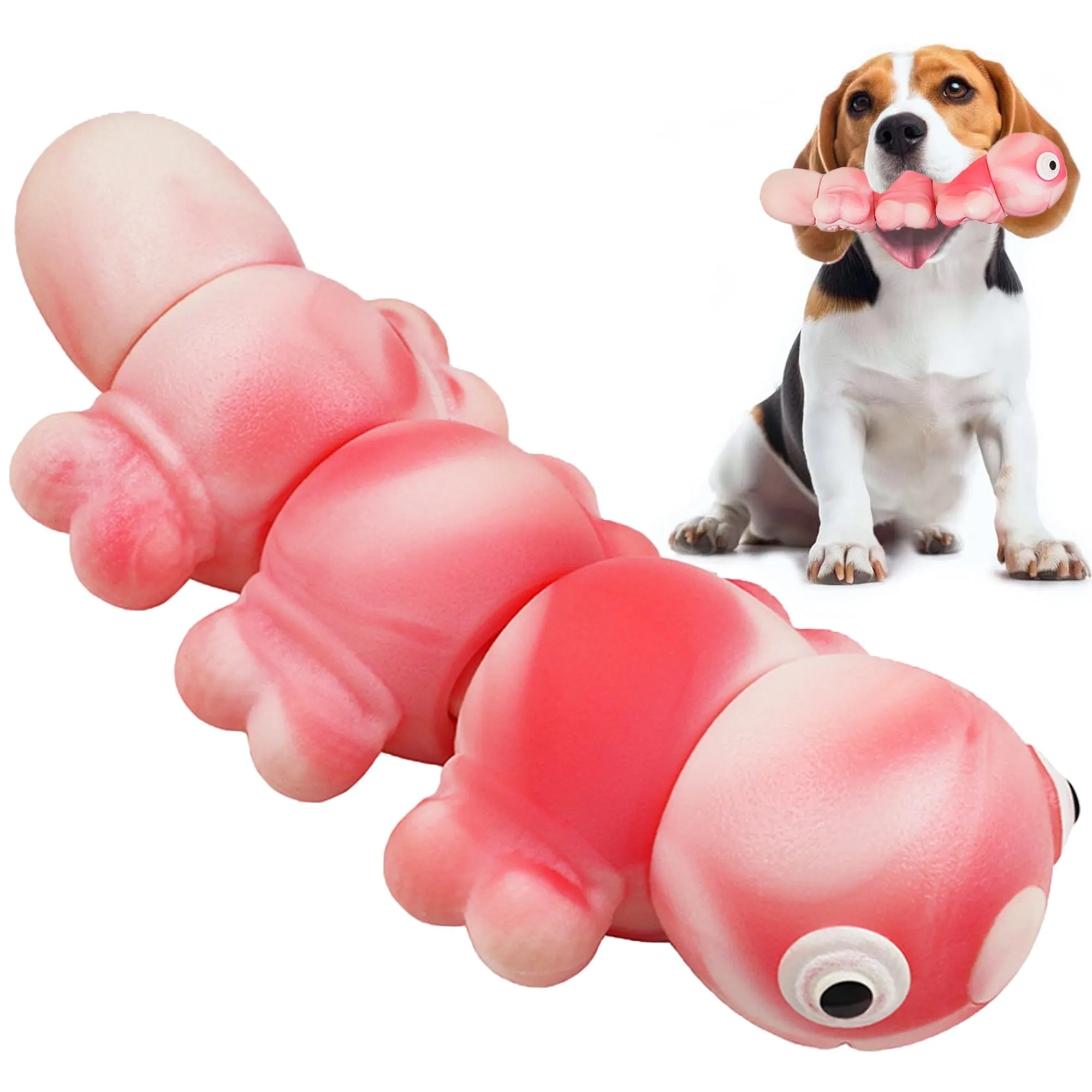 Pet Deluxe Dogs Chew Toys for Aggressive Chewers, Long Lasting Dog Toys, Indestructible Dog Toys, Tough Dog Toys, for La