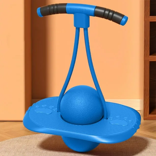 Adjustable Bounce Ball for Fitness Training and Balance Coordination, Adult Kids Exercise Workout Equipment
