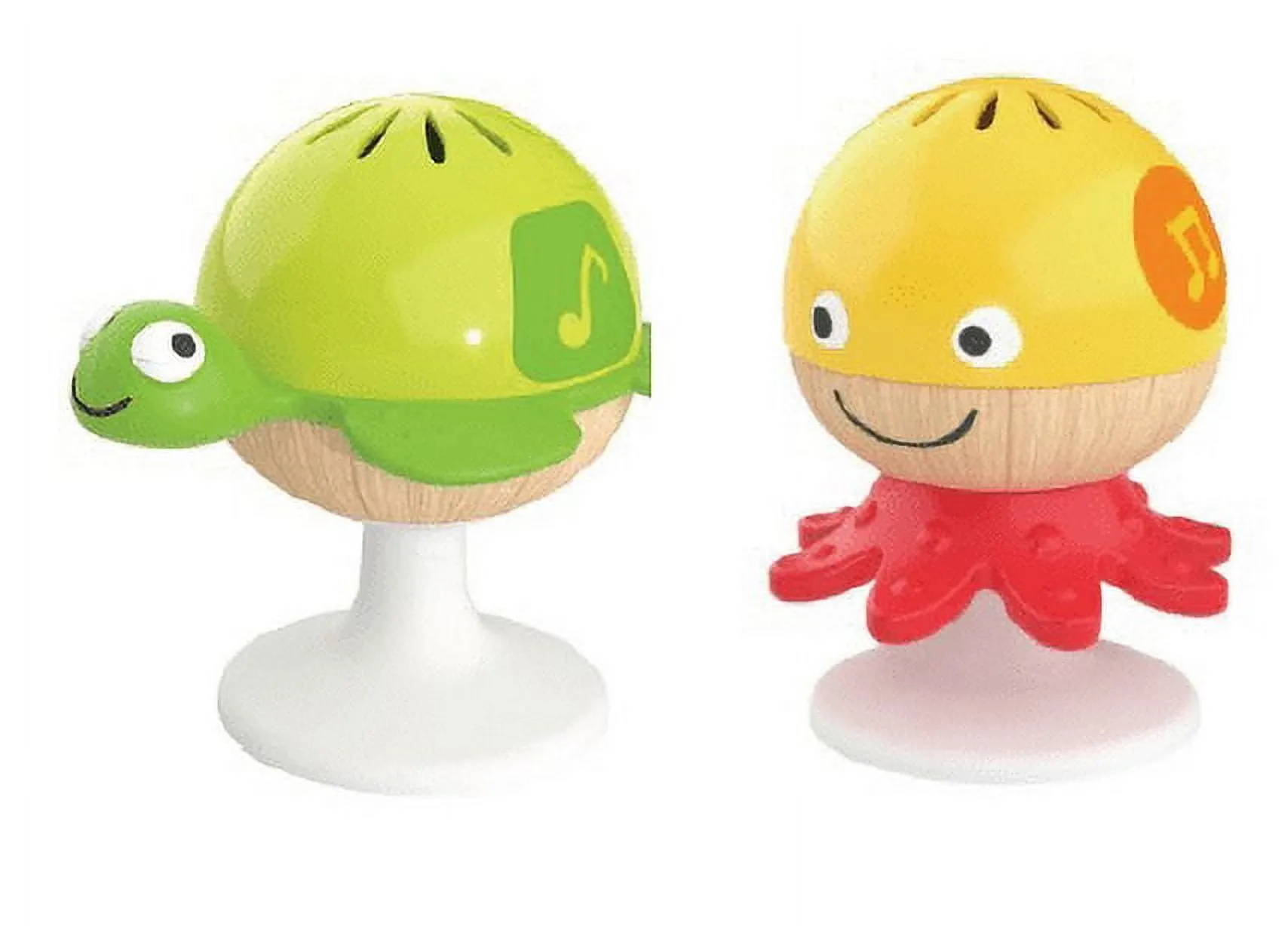 Hape Stay Put Rattle, Infant Sensory Toy, Unisex Ages 0M+, Plastic