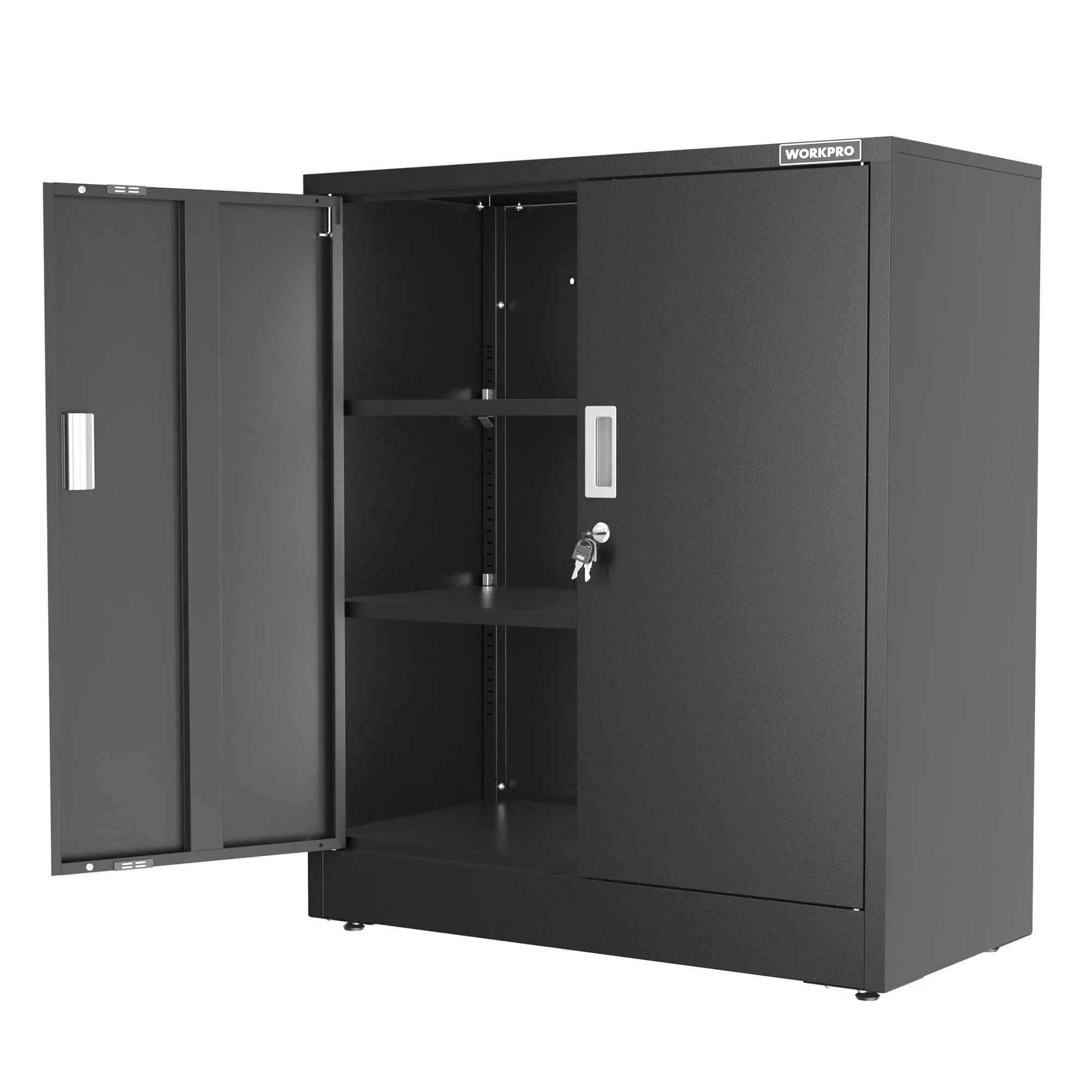 Workpro Black Small Industrial Metal Storage