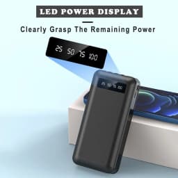 Jiumess 20000MAH Power Bank Portable Charger with - Thumbnail 5