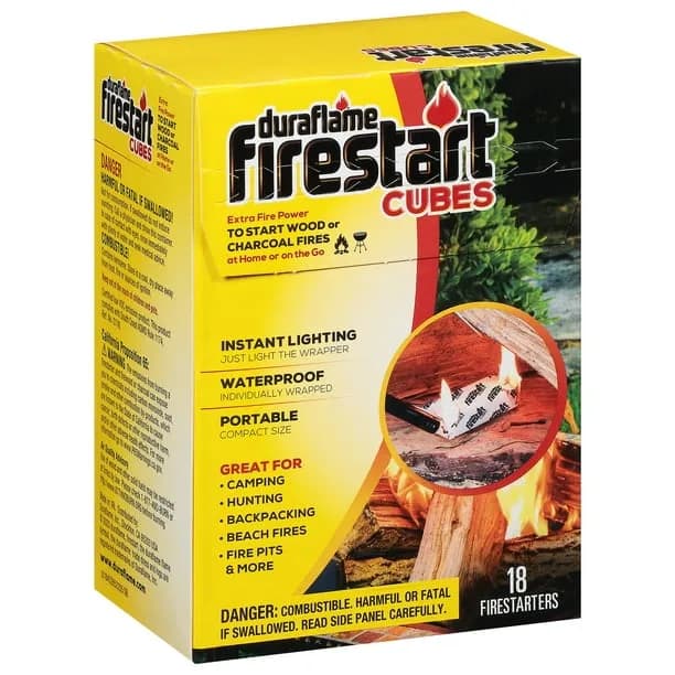 Duraflame Firestart Cubes 18 Ct Fire Starters for