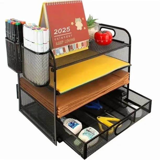 Phancir 4 Tier Desk Organizer New Office Supplies