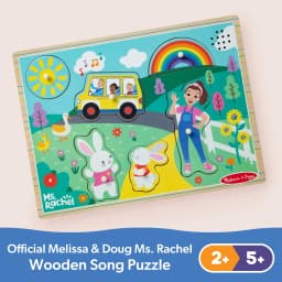 Ms. Rachel Melissa and Doug Wooden Song Peg Puzzle - Thumbnail 9