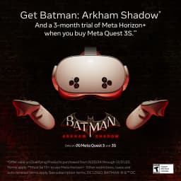 Meta Quest 3S 128 Gb Get Batman Arkham Shadow and - Thumbnail 3