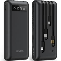 Jiumess 20000MAH Power Bank Portable Charger with - Thumbnail 1