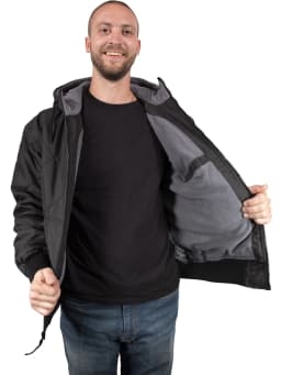 Freeze Defense Men's Winter Coat Fleece Lined - Thumbnail 2