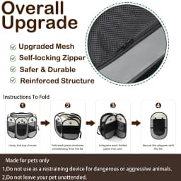 Large Cat Playpen Dog Playpen Cat Tent Puppy - Thumbnail 5