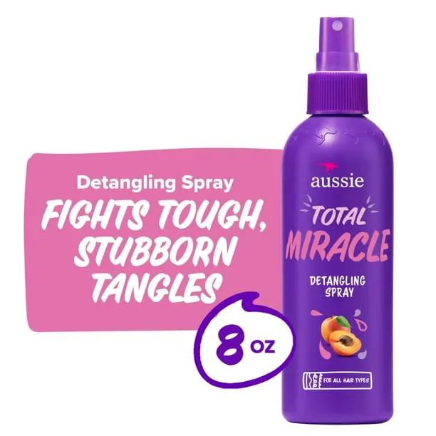 Aussie Total Miracle Hair Detangling Spray with