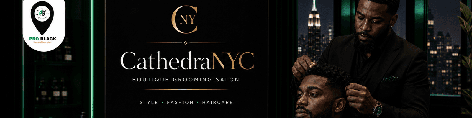 A Black-owned grooming business featured on Pro Black