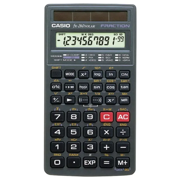 Casio Fx260 Scientific Calculator, Black