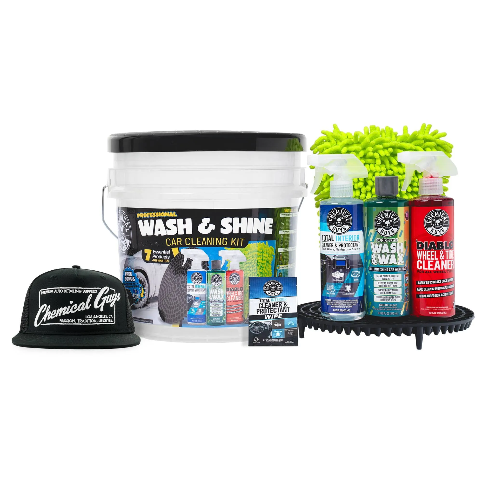 Chemical Guys Professional Wash & Shine Car Cleaning Kit