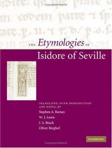 Isidori Hispalensis Episcopi Etymologiarvm Sive Originvm... (Hardcover)