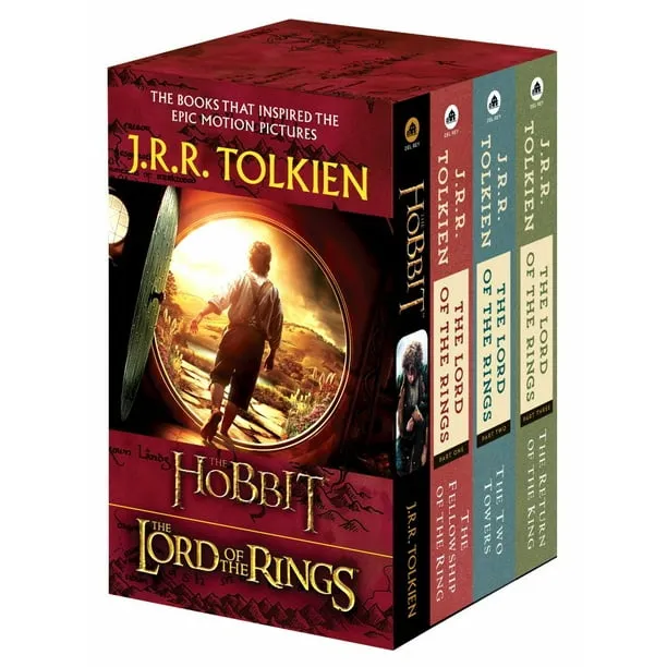 Tolkien 4-Book Boxed Set: Hobbit & LOTR