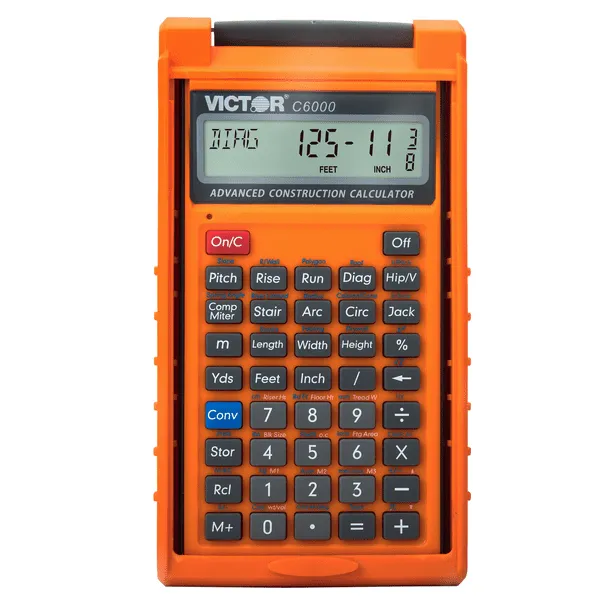 Victor Technology C6000 Advanced Construction Calculator
