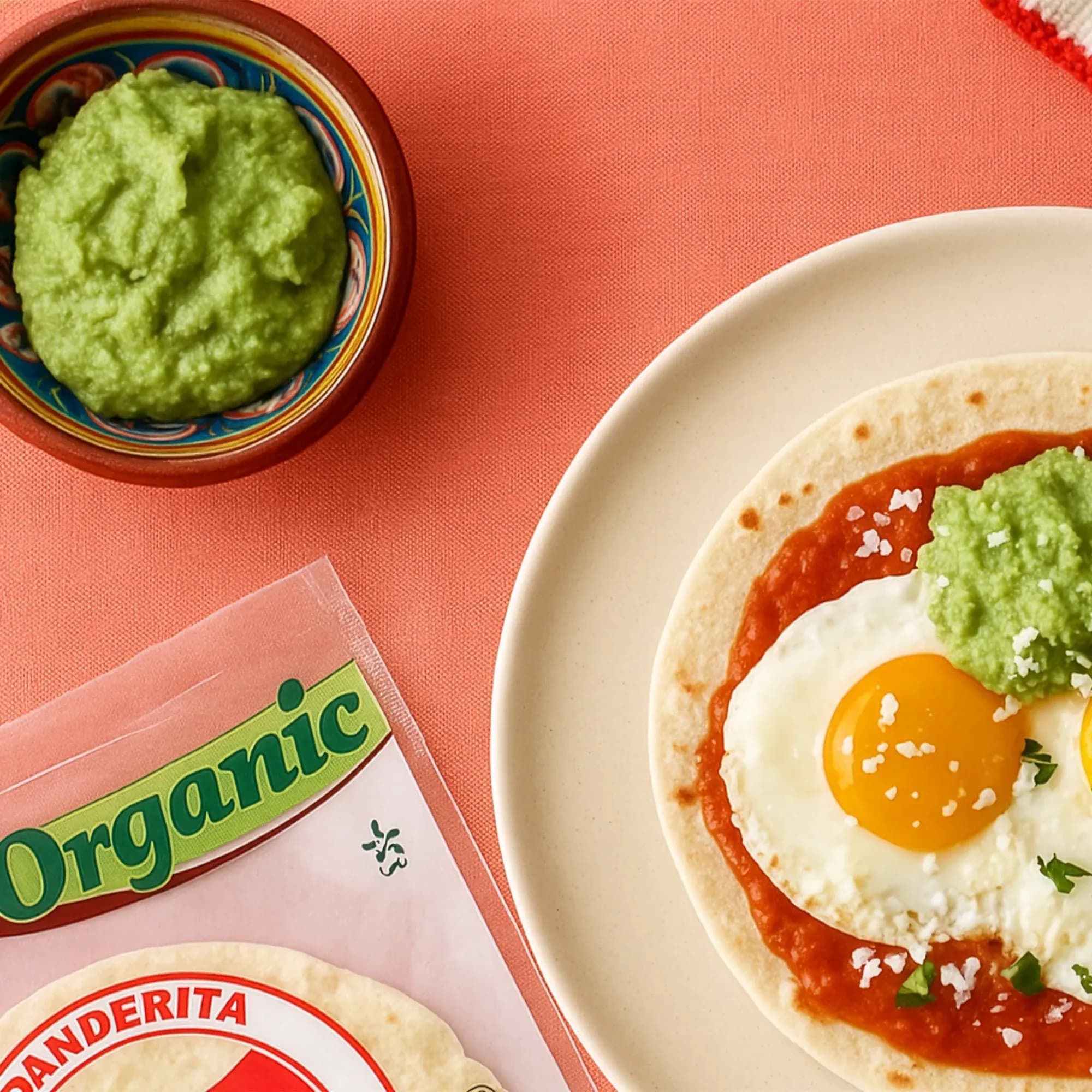 La Banderita Organic 8 Inch Flour Tortillas 6 Count