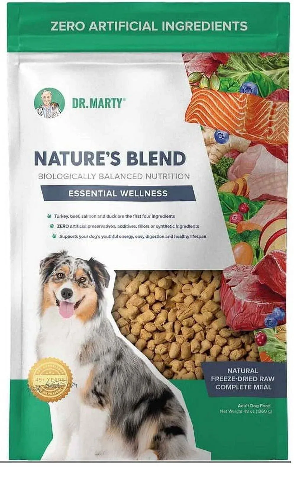 Dr. Marty's Nature's Blend Essential Freeze Dried 48oz