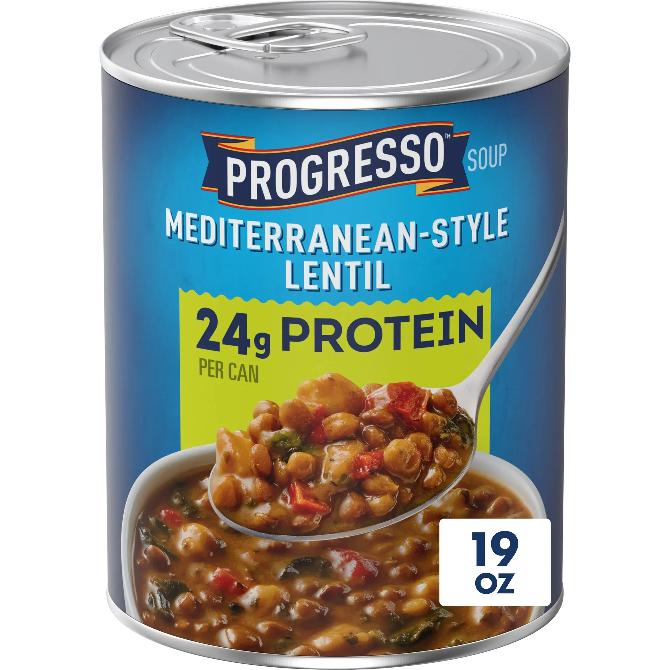 Progresso Protein Mediterranean-Style Lentil Soup (19 oz Can)