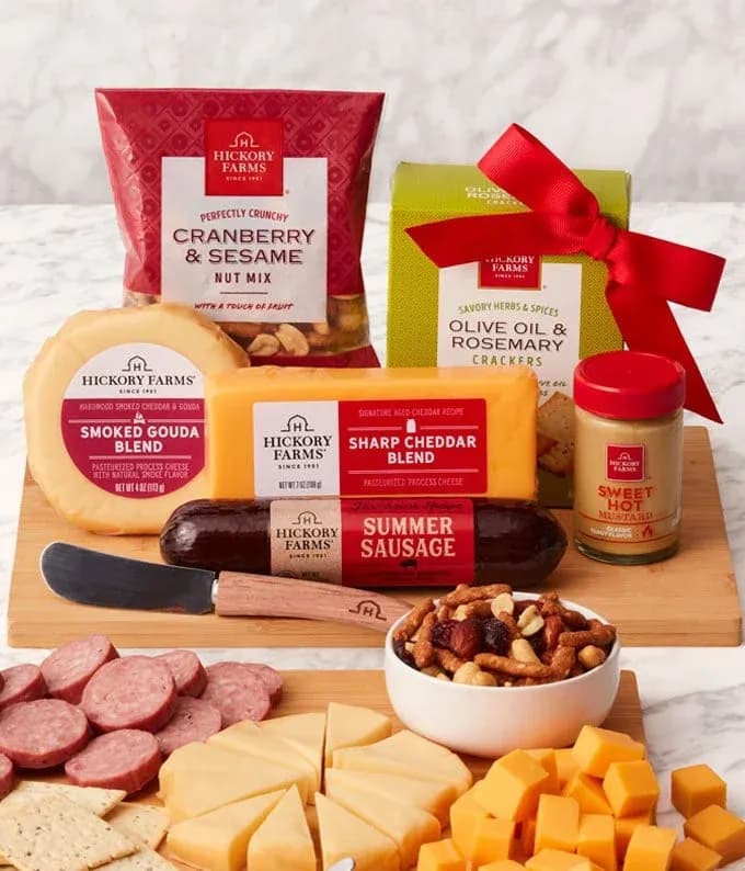 From You Flowers Cheeseboard Complete Gift Set