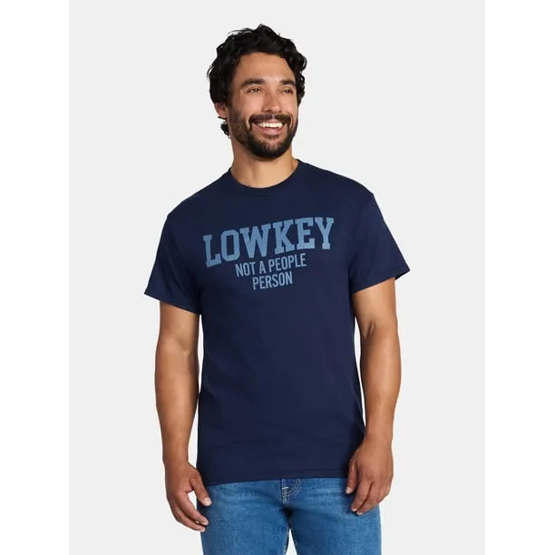Men's and Big Men's Lowkey Not a People Person