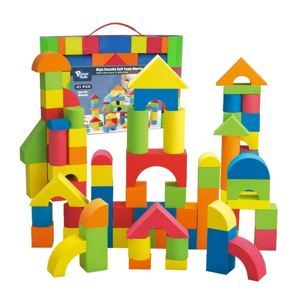 Pairez Toys Foam Building Blocks for Toddlers 2 4