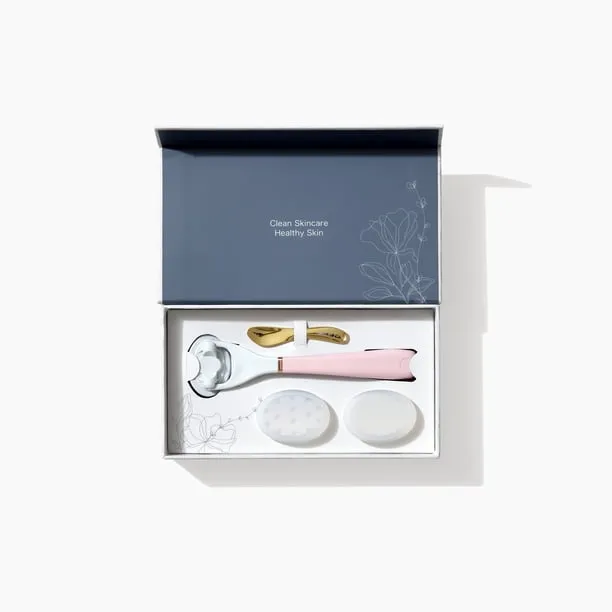 LUNAESCENT Touch-Free Skincare Applicator & Massager – Deluxe Gift Set Cream Applicator Moisturizer Applicator Makeup Sp