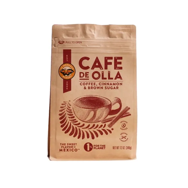 La Monarca Bakery Caf De Olla Ground Coffee Medium