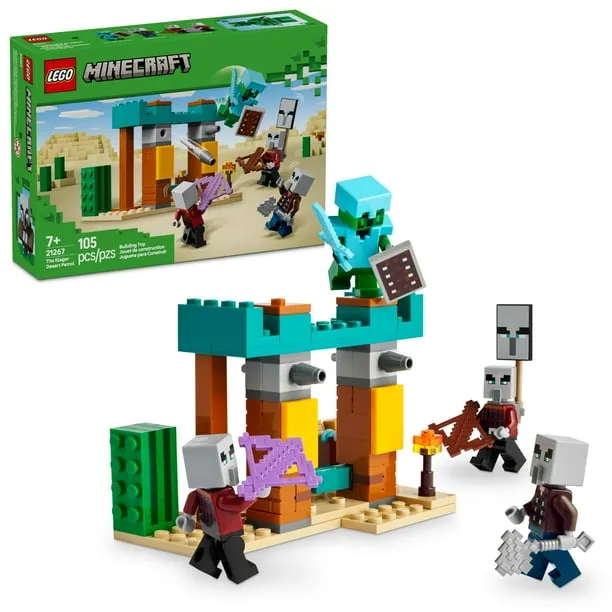 Lego Minecraft the Illager Desert Patrol Toy