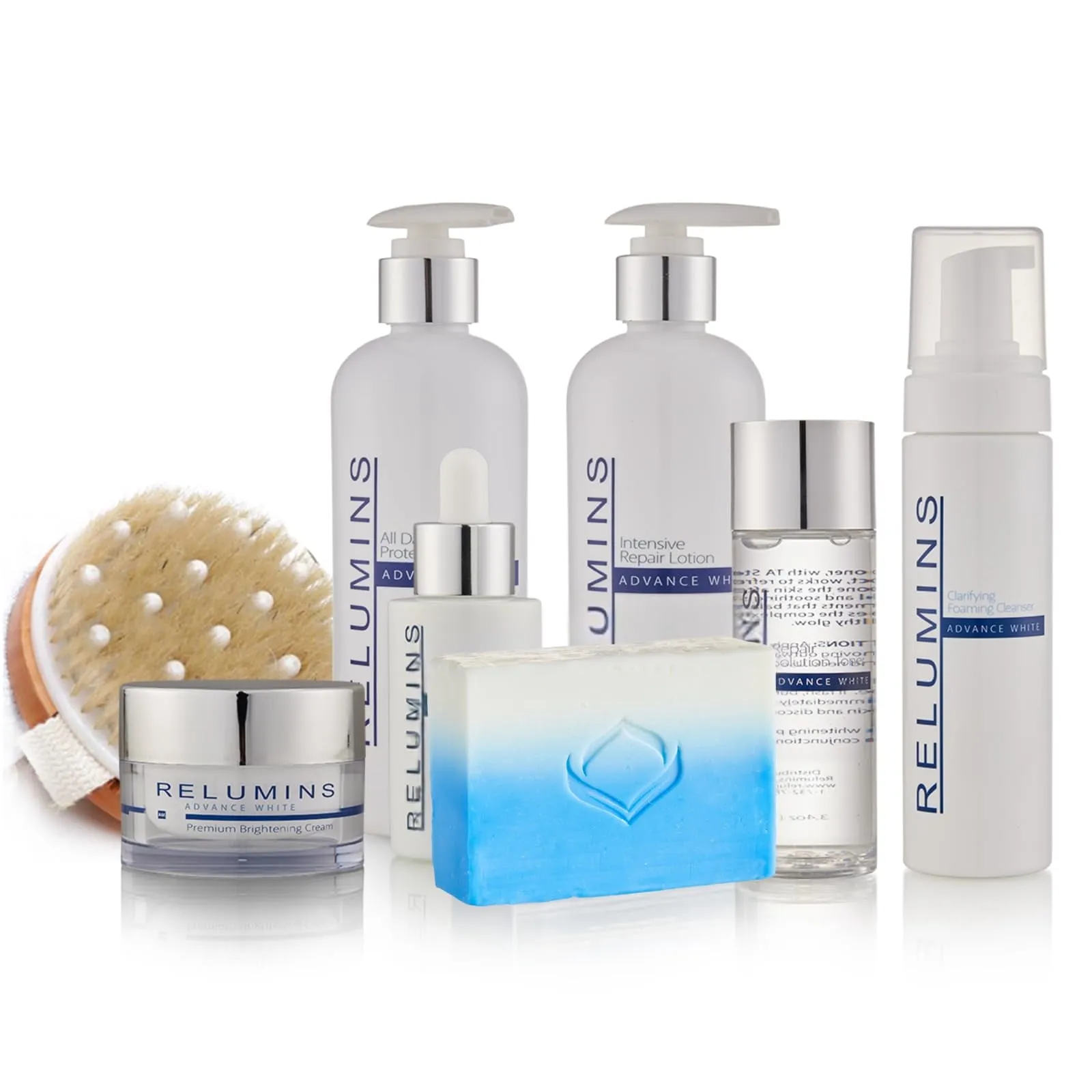 Relumins TA Stem Cell Skincare Gift Set for Women 8-Piece Pampering Bundle for Mother, Sister, Girlfriend Birthday Bea