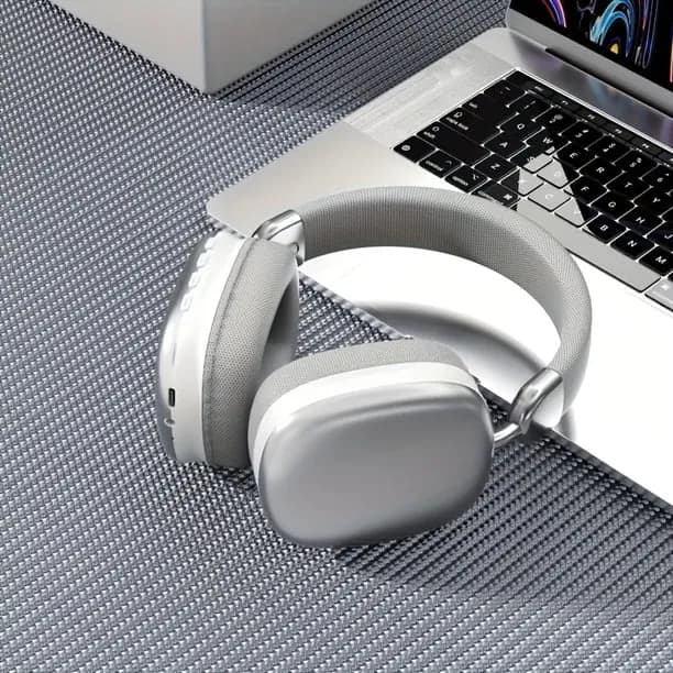 Wireless Wireless Headphones That Fit on Your Head, Featuring Noise Cancellation And Excellent Sound Quality