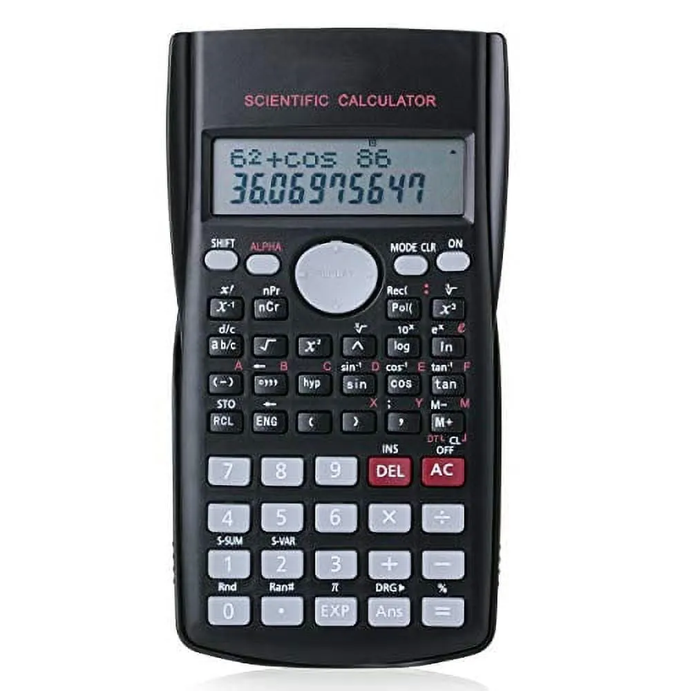 Mr Pen Scientific Calculator 2 Line Calculator
