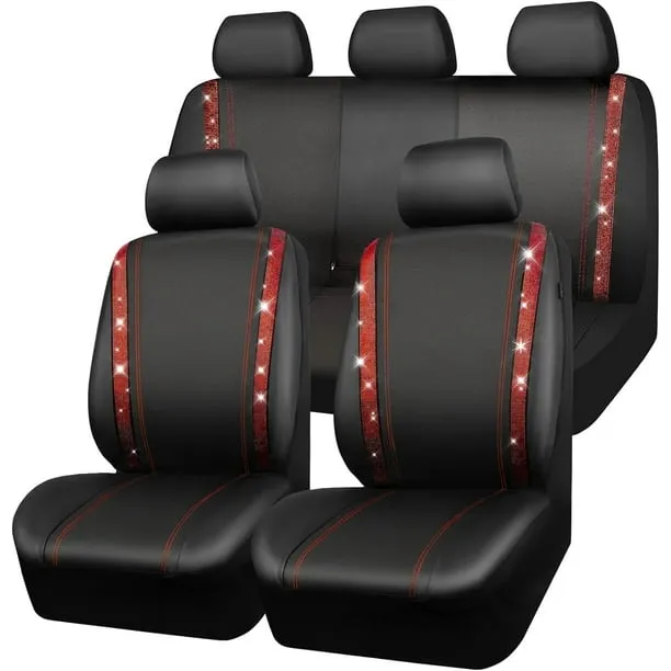 Car Grand Bling Car Seat Covers Full Set Shining